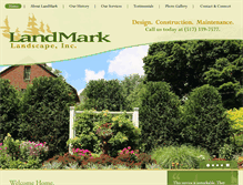 Tablet Screenshot of landmarklansing.com